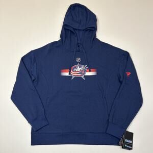 Women’s Columbus Blue Jackets Hoodie Large NWT NHL Fanatics Pullover Sweatshirt